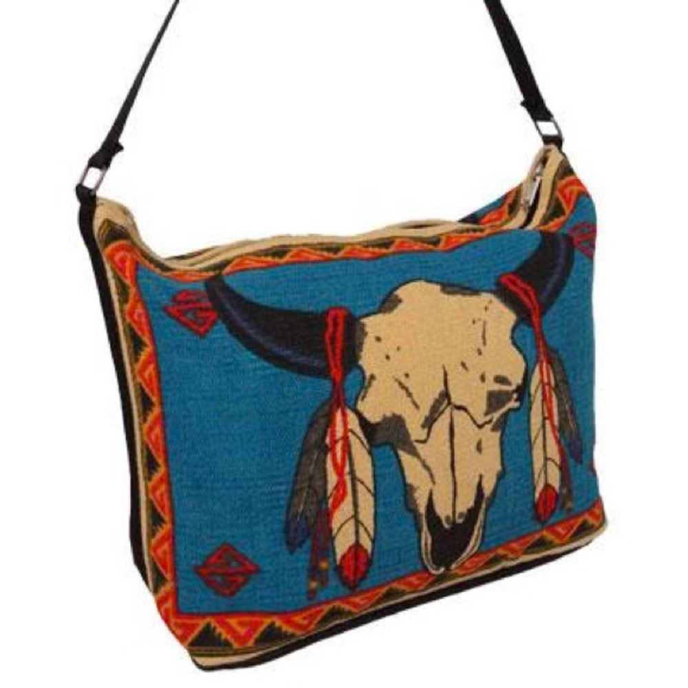 El Paso Saddle Blanket Tapestry Tote Bag - Picture 3 of 11